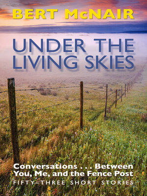 cover image of UNDER THE LIVING SKIES